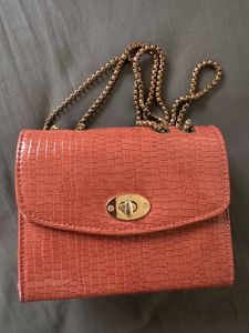 Coral Crossbody Bag