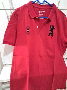 Giordano Red Polo Shirt
