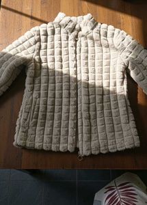 Textured Beige Jacket