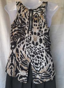 Animal Print Tank Top