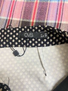Chic Black &amp; White Polka Dot Pants - Versatile Sty