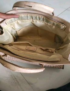 Woven Top Handle Bag