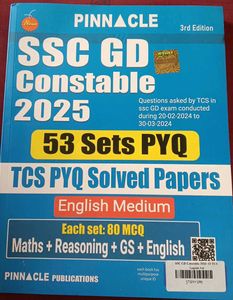 Pinnacle SSC GD Constable 2025 Book