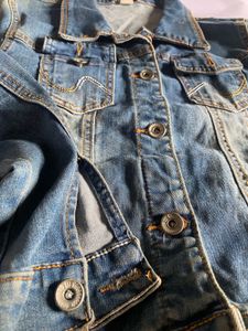 Half and Full  Jean Jacket