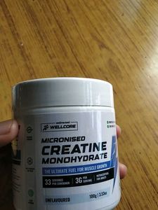 Wellcore Creatine Monohydrate Supplement 100gm