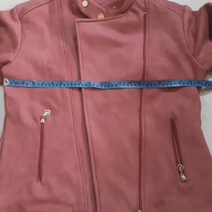 Winter women jacket with (stylish cross chain)two pockets with chain...3XL