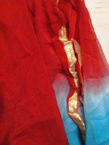 sky blue dress material