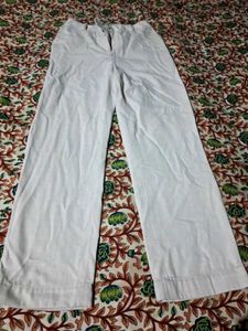 Cotton High Waist Formal Trouser For Women