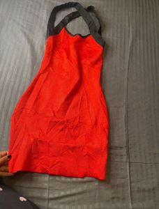 Red Bodycon Mini Dress