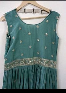 HEAVLY WORKED WEDDING GOWN WITH DUPATTA