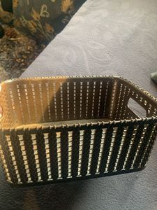 Woven Brown  Storage Basket