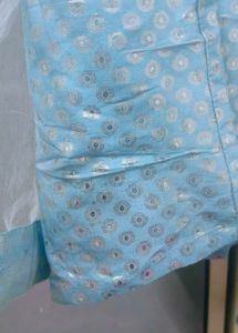 Light Blue Embellished Anarkali
