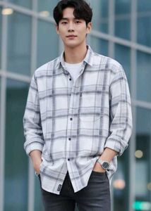 Stylish Men's Plaid Casual Shirt