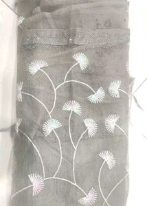 Sheer Embroidered Fabric