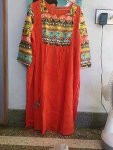 Trendy Rayon A Line Printed Kurtis Women&#39;s !!!