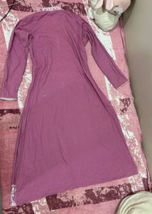 Pure Lakhnavi Embroidered A Line Kurti