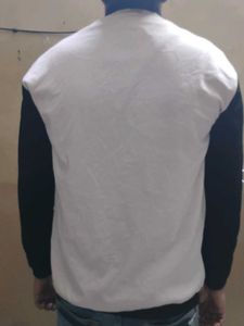 Stylish White &amp; Black Jacket