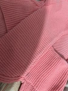 Beautiful Pink Cross Sweaters