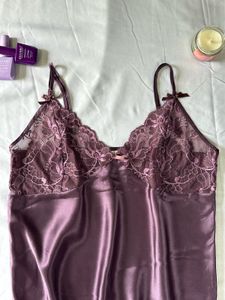 Satin Amethyst Cami