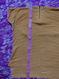 Bunny Applique Striped Top