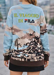 FILA White Line Sweatshirt ✨ | Premium Quality