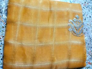 Mustard Sarees