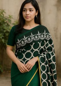 4 Combo Satin Crepe Soft  Saree