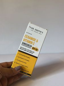 Dr. Sheth's Sunscreen SPF 50+