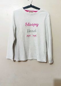 Soft Fur Top- Sleepy Head