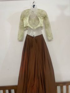 SATIN LEHENGA CHOLI