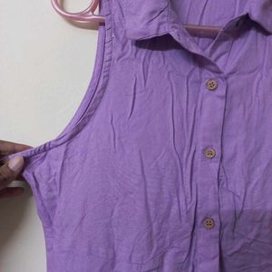 Lavender Sleeveless Dress