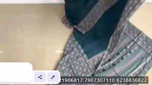 Semi Modal Saree With Blouse Metterial