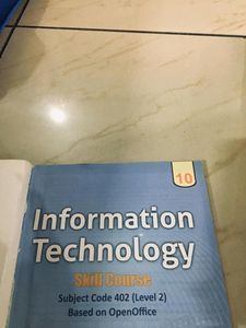 Information Technology Textbook Class 10