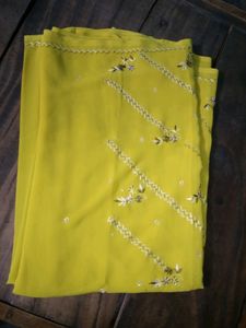 Yellow Saree