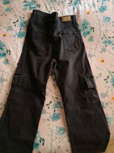 denim black cargo