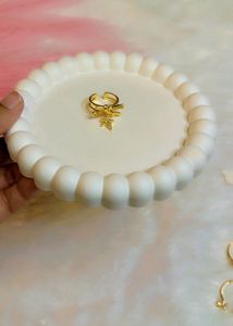 Anti tarnish Cute Gold 💍