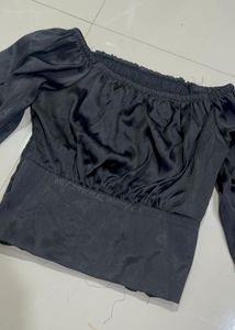 Women’s Balloon Sleeve Top Party Wear
