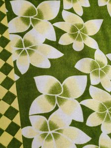 Green Floral Double Bedsheet