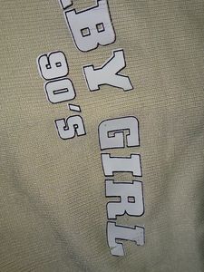 Beige Logo Cropp Top