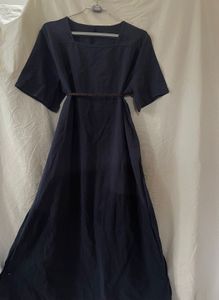 Cotton Midi Dress