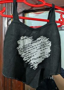 Heart Knit Top