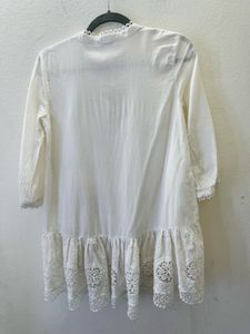 Reserved White Crocet Top