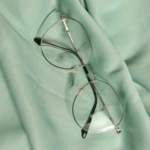 Stylish Silver Frame Glasses