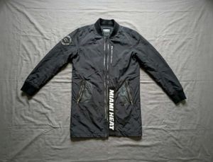 🇺🇸NBA Miami Heat Longline Bomber Jacket (unisex)