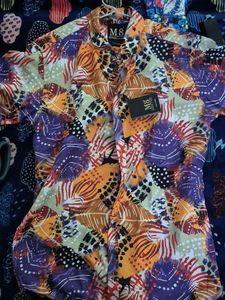 M8 Abstract Print Shirt