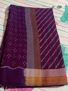 Purple Printed Classy Saree