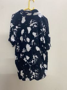 Zudio Black Casual Summer Shirt