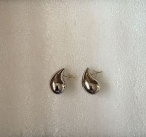 Teardrop Silver Earrings