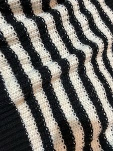 Striped Knit Sweater