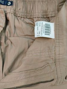 Beige Cargo Pants